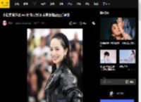 小松菜奈纯黑look时尚又酷飒 头带发箍显日式潮流