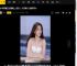 虞书欣穿白色抹胸上衣拍写真 大方秀小蛮腰身材好