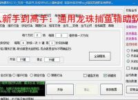 从新手到高手：通用龙珠捕鱼辅助软件的全方位支持