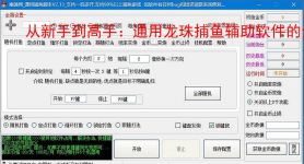 从新手到高手：通用龙珠捕鱼辅助软件的全方位支持