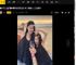 管乐与小酒窝穿同款长裙俏皮比耶 两人笑眼盈盈关系超好