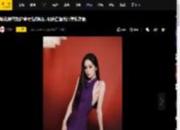 娜扎穿紫色露背裙性感吸睛 肌肤白皙光滑美貌养眼