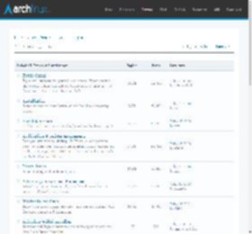 Arch Linux Forums