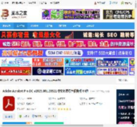 Acrobat DC2025免安装下载 Adobe Acrobat Pro DC v2025.001.20521 中文免费绿色便携版 64位 下载-脚本之家