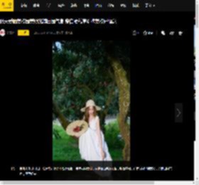 张天爱晒荔枝园美照充满田园气息 穿白裙戴草帽摘荔枝好惬意